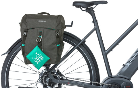 Enkele fietstas Basil Discovery 365D 9 liter 30 x 14 x 31 cm - black melee