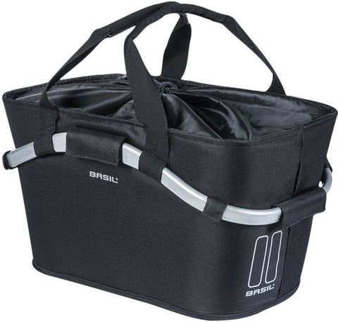 Fietsmand Basil 2day Carry All Rear MIK 22 liter 50 x 28 x 26 cm - zwart