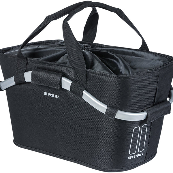 Fietsmand Basil 2day Carry All Rear MIK 22 liter 50 x 28 x 26 cm - zwart