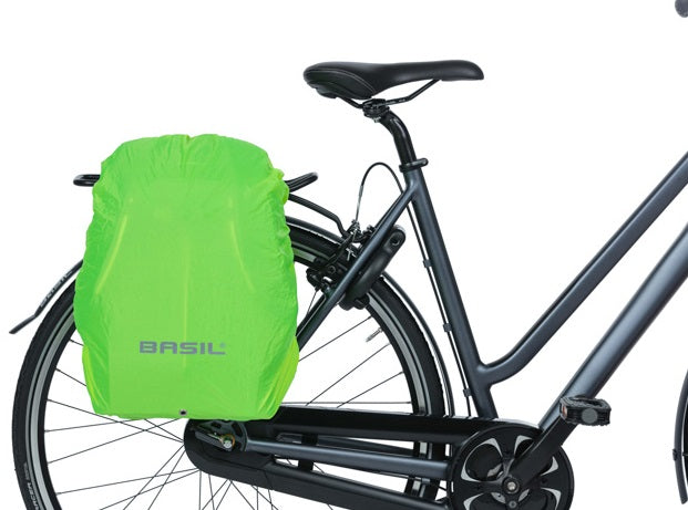 Load image into Gallery viewer, Basil B-Safe Commuter Nordlicht - compacte fietsrugzak voor elektrische fiets - 13L - zwart
