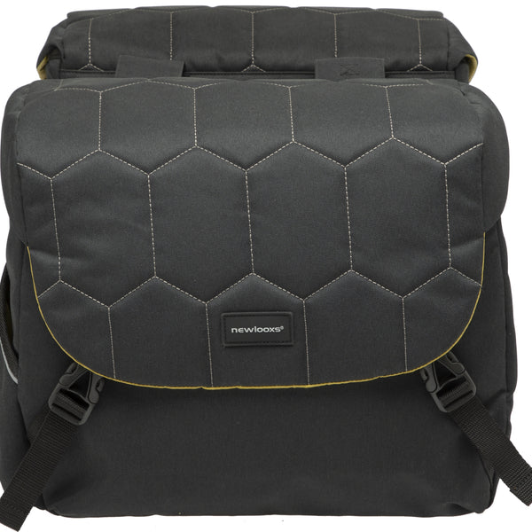 New Looxs Mondi Joy Quilted 38L dubbele tas zwart