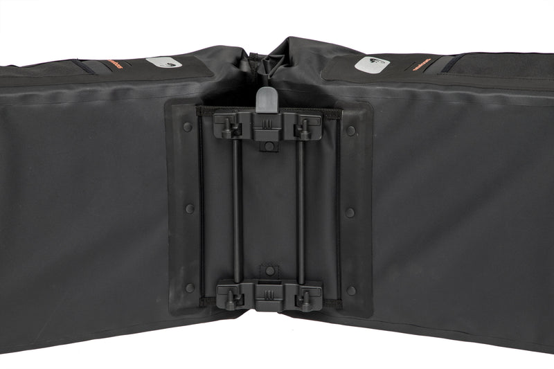 Load image into Gallery viewer, New Looxs fietstas dubbel Varo zwart Racktime
