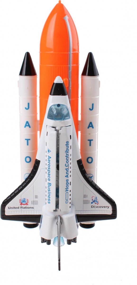 Afbeelding laden in galerijviewer, Johntoy space shuttle set groot met licht en geluid
