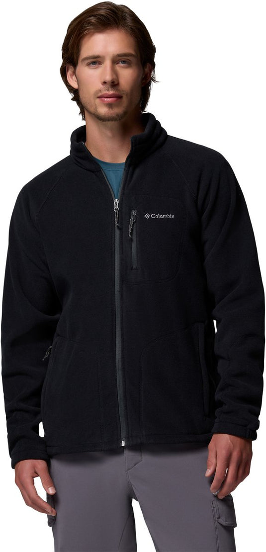 Columbia fast trek™ ii full zip fleece - fleece jas met volledige ritssluiting - heren - maat s - zwart