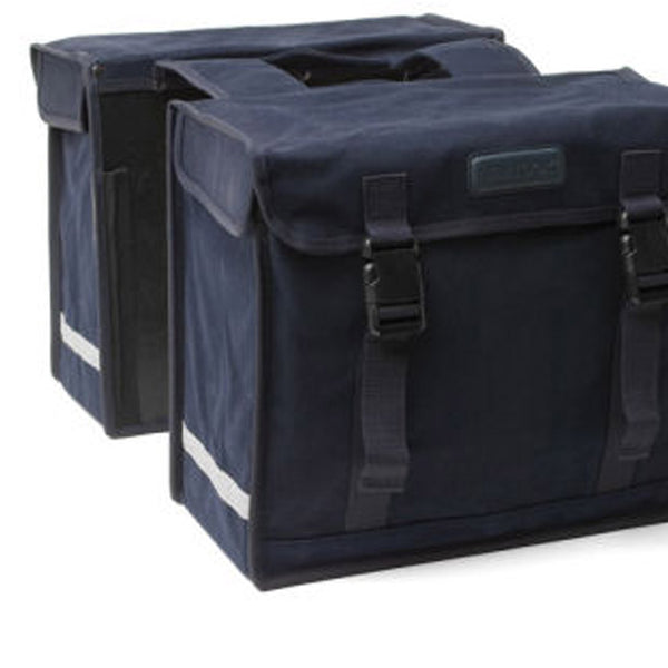 New Looxs Canvas Deluxe 46L dubbele tas zwart