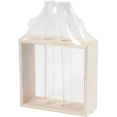 Creativ company http: www.cchobby.nl reageerbuishouder-h-10-15-cm-d-4-cm-b-10-5-cm-1-stuk