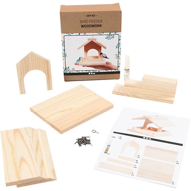 Creativ company http: www.cchobby.nl vogelvoederhuisje-h-12-5-cm-d-14-5-cm-b-11-5-cm-1-stuk