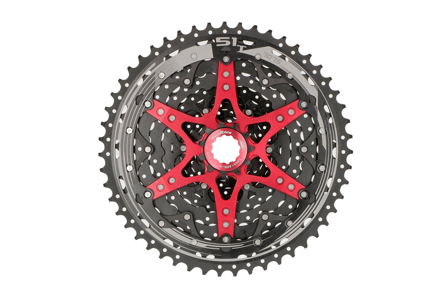 SunRace cassette 11V 11-51 zwart