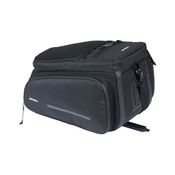 Afbeelding laden in galerijviewer, Basil gepäckträgertasche move trunkbag move incl. mik2.0 plate black

