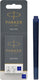 Parker lange vulpen inktpatronen | blauwe quink inkt | 5 vulpenpatronen (blister)