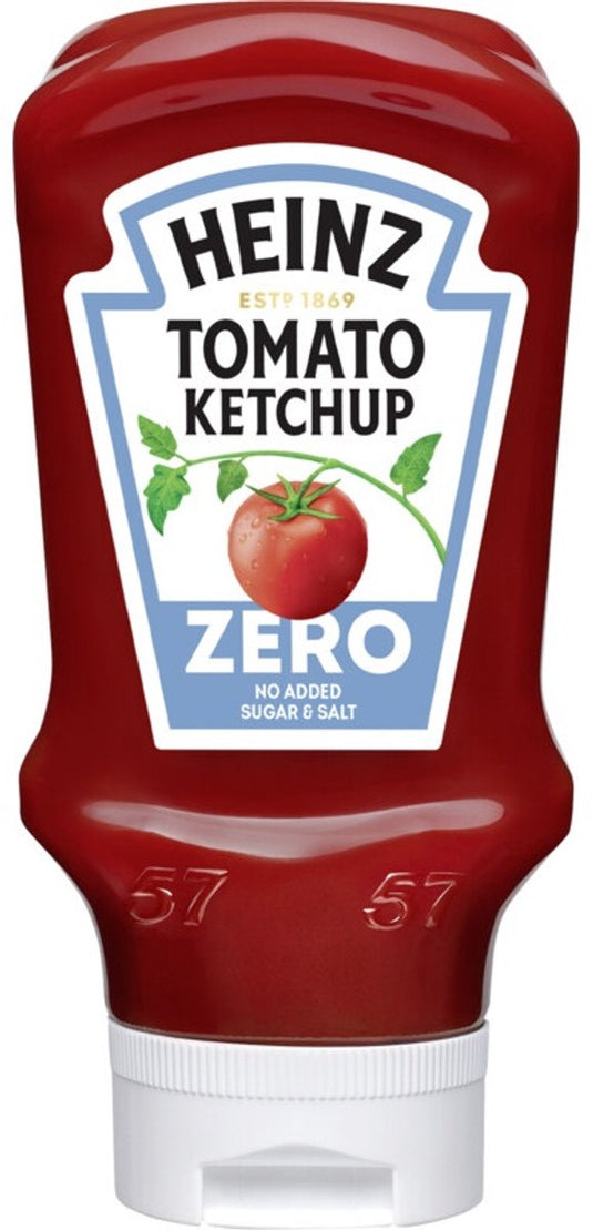 Heinz ketchup zero - 10 x 220 ml