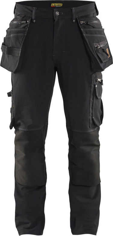 Blåkläder blaklader werkbroek met 4-weg stretch x1900 1998-1644 - zwart - c58