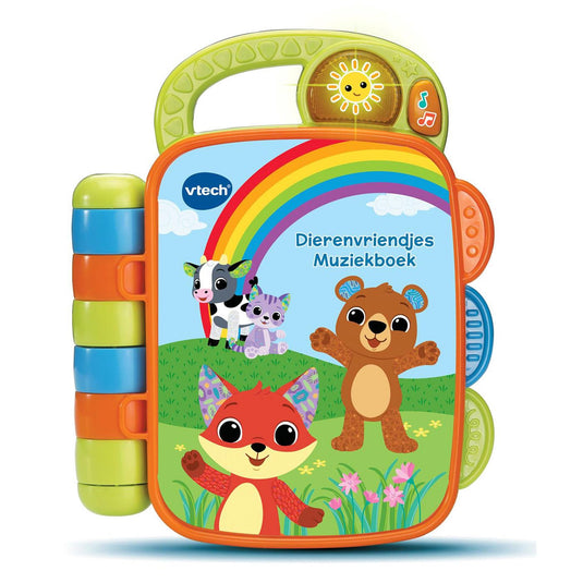 Vtech dierenvriendjes muziekboek met geluid 15,5x3x5x17,5cm