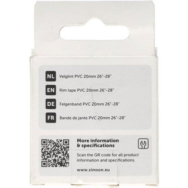 Simson velglint 24'' -28'' 20mm strong pvc