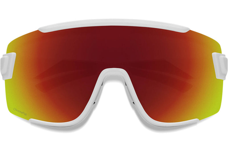 Chargez l'image dans la visionneuse de la galerie, Smith Wildcat bril white chromapop red mirror
