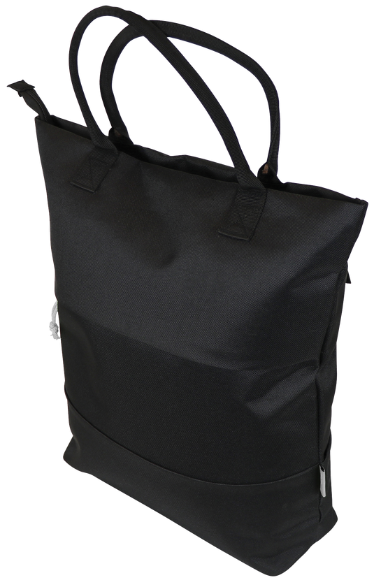 Edge Fietstas Trendy Shopper 20 liter 40 x 33 x 16 cm zwart