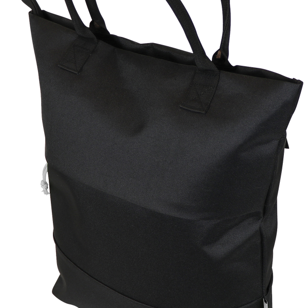 Fietstas Edge Trendy Shopper 20 liter 40 x 33 x 16 cm - zwart