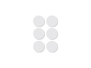 Apli etiketten rond 32mm wit