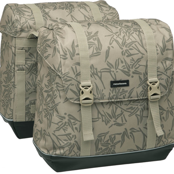 New Looxs dubbele tas Bamboo Alba 42l beige