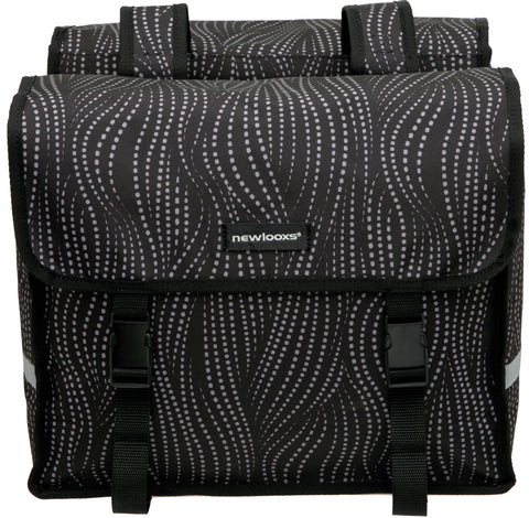 New Looxs dubbele tas Fiori Alma 30L waterafstotend black