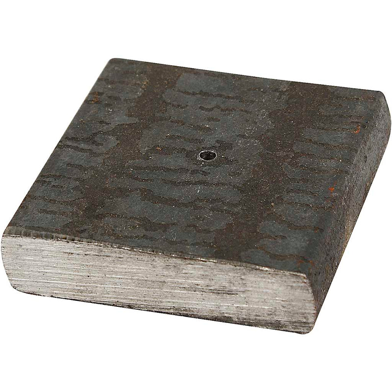 Load image into Gallery viewer, Https: www.cchobby.nl metalen-voet-4x4x1-cm-2-mm-1-stuk

