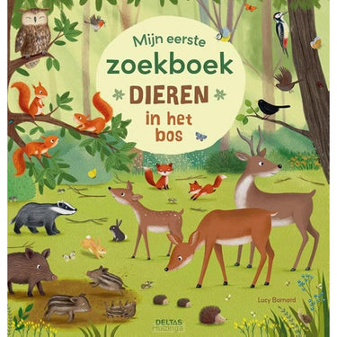 Deltas mijn eerste zoekboek - dieren in het bos