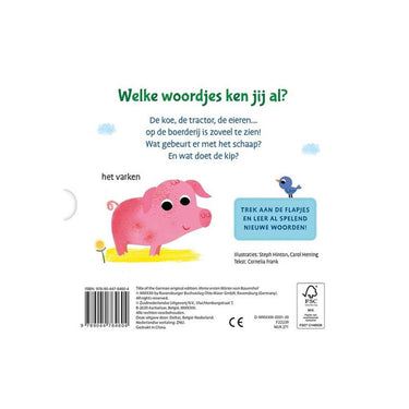 Deltas mijn eerste woordjes - op de boerderij (1-3 j.)