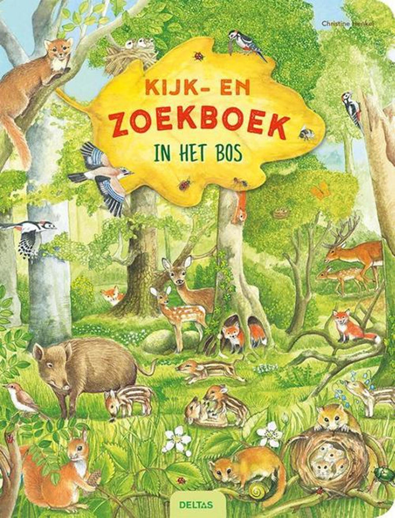 Load image into Gallery viewer, Deltas kijk- en zoekboek - in het bos
