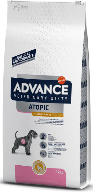 Advance veterinary diet dog - atopic gevoelige huid - graanvrij derma - hondenvoer - 12 kg