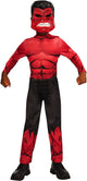 Rubies red hulk kinderkostuum - - maat 3-4 jaar