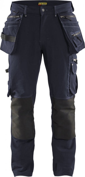 Blåkläder x1900 werkbroek 4-weg stretch 1998 - marineblauw - maat 52 (l)