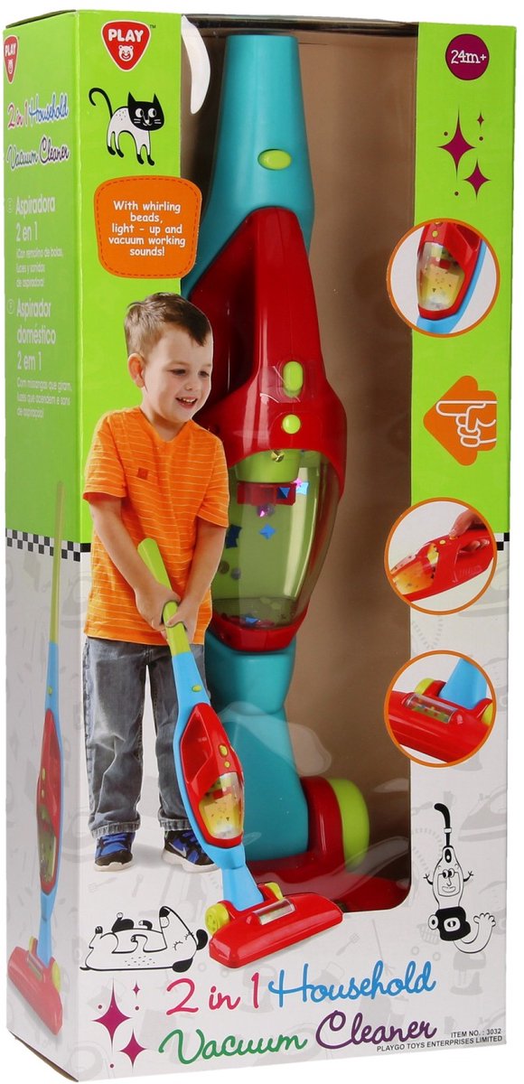 Afbeelding laden in galerijviewer, Playgo stofzuiger 2 in 1
