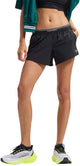 Under armour ua vanish woven 3in shorts-blk dames sportbroek - ultimate zwart - mod grijs