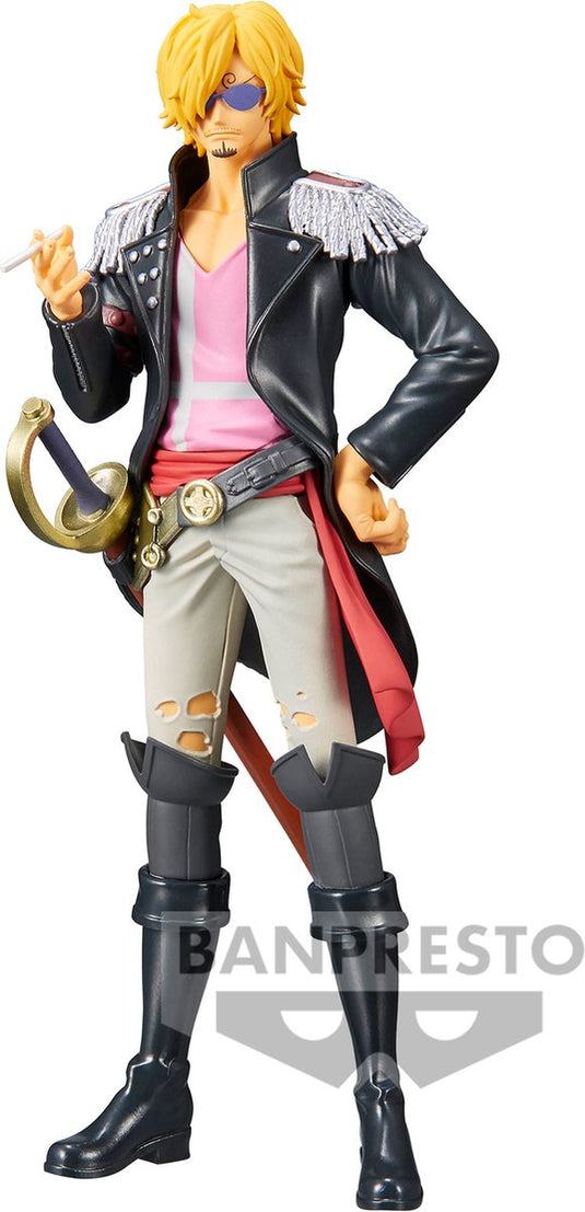 Bandai - namco one piece - sanji - figure dxf-the grandline men 17cm