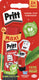Pritt original 43 g box | original 43 g | lijmstick plakmiddel | school kantoor lijmstift | makkelijk milieuvriendelijk te gebruiken lijmstift.