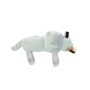 Minecraft ottosimon pluche knuffel wolf 28 cm speelgoed.