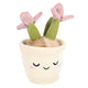 Pluchiez pluche plantjes groot 35 cm 3 assorti | 3 stuks