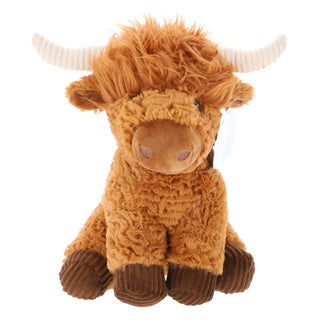 Afbeelding laden in galerijviewer, Pluchiez pluche schotse hooglander 28 cm | 3 stuks
