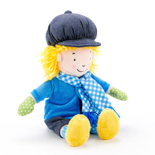 Load image into Gallery viewer, Fien en teun knuffel teun winter
