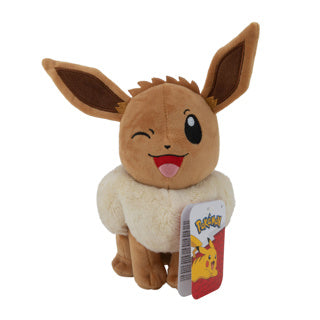 Afbeelding laden in galerijviewer, Jazwares pokémon knuffel pluche eevee, 20cm
