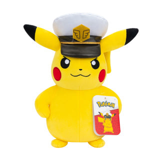 Afbeelding laden in galerijviewer, Jazwares pokémon - 20cm plush - captain pikachu
