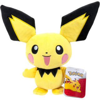 Jazwares pokémon pluche - pichu 20 cm