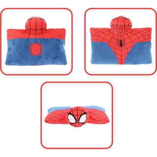 ギャラリービューアに画像をロードする, Spiderman 2in1 knuffelkussen 45x28cm | 2 stuks
