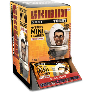Load image into Gallery viewer, Skibidi toilet mini figures 6 cm assorti | 24 stuks
