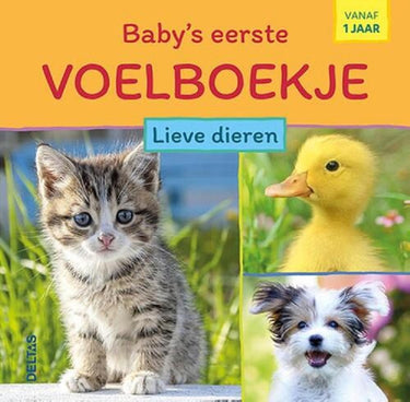 Deltas baby's eerste voelboekje - lieve dieren vanaf 1 jaar