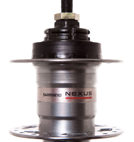 Versnellingsnaaf Shimano Nexus 3 SG-3R40 V-brake Rollerbrake - 36 gaats - zilver