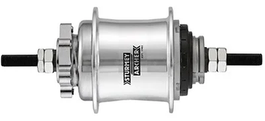 Sturmey archer versnellingsnaaf onderdelenset automatic a2k dual. automatic hub st.a. disc 36l. silver