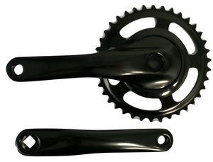Gazelle crankstel nexus 3 32 38t aluminium 160mm zwart