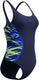 Speedo hyperboom muscleback 1 piece dames sportbadpak - marine blauw