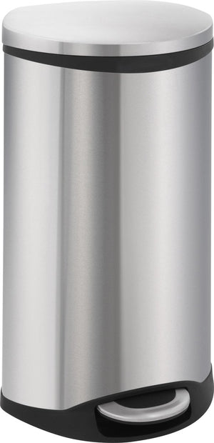 Eko - shell bin pedaalemmer 30 liter - stainless steel plastic - mat rvs - prullenbak